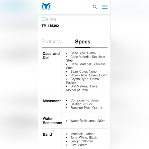 Technomarine Pave Watch - Picture 6 of 7